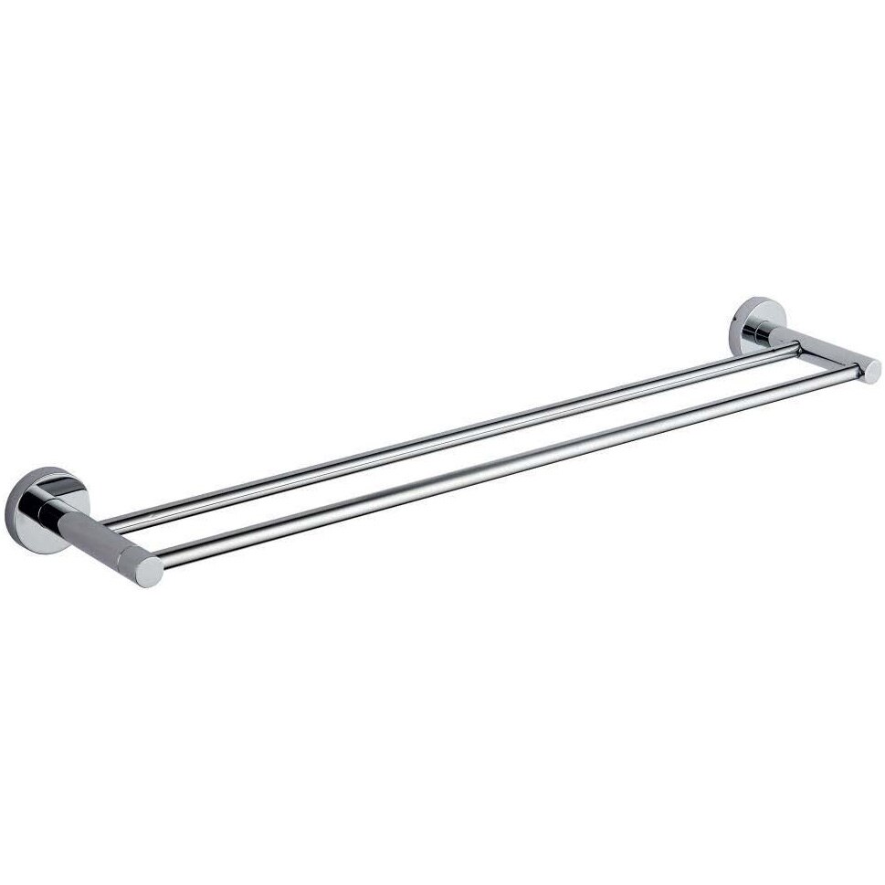 Suport prosop Ermetiq Stylish ER-J525, bara dublu, 60 cm, Inox
